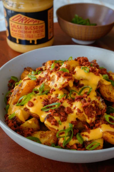 Oven Roasted Cheesy Potatoes