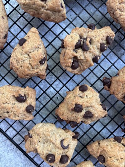 Gluten Free Chocolate Chip Scones