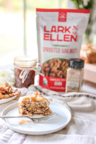 Gluten-Free and Dairy-Free Banana Walnut Cake
