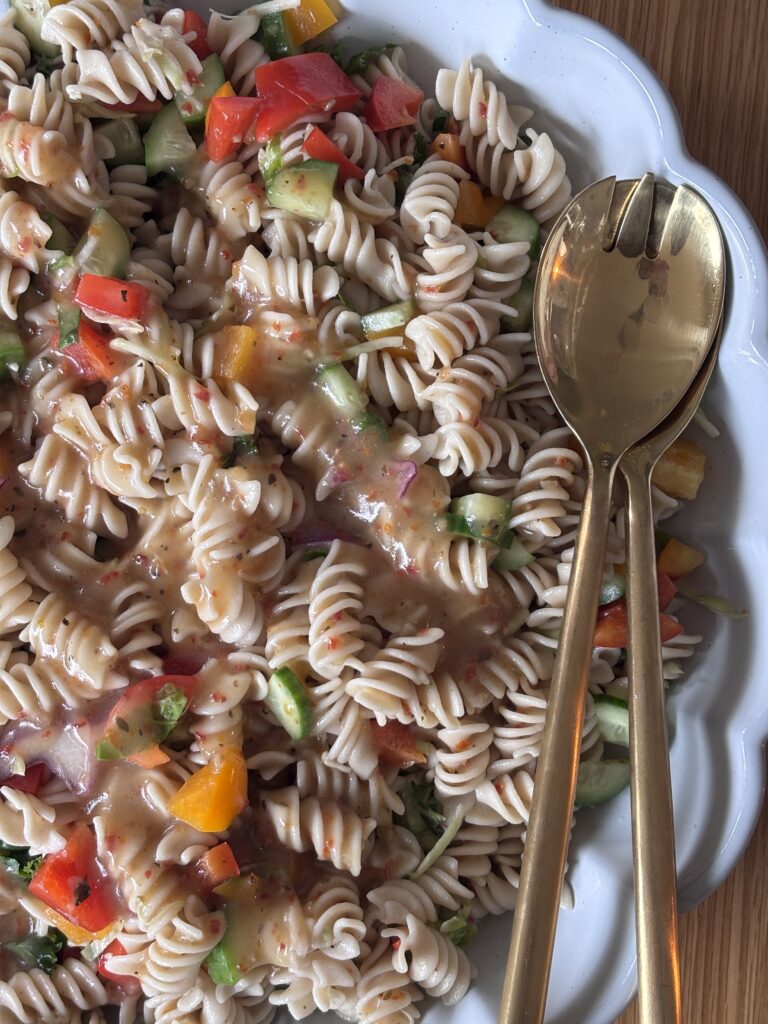 Gluten Free Veggie Pasta Salad by allisappetite - FoodSocial