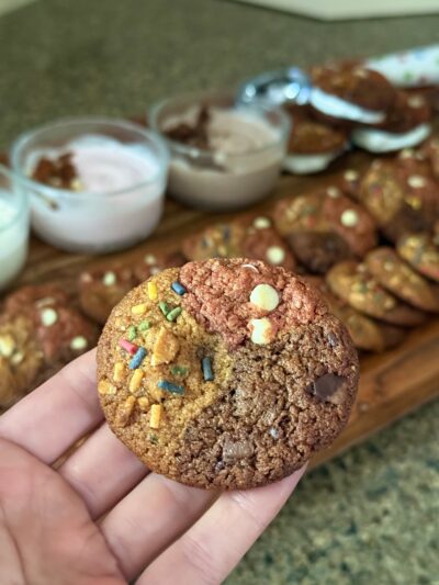neapolitan protein cookies