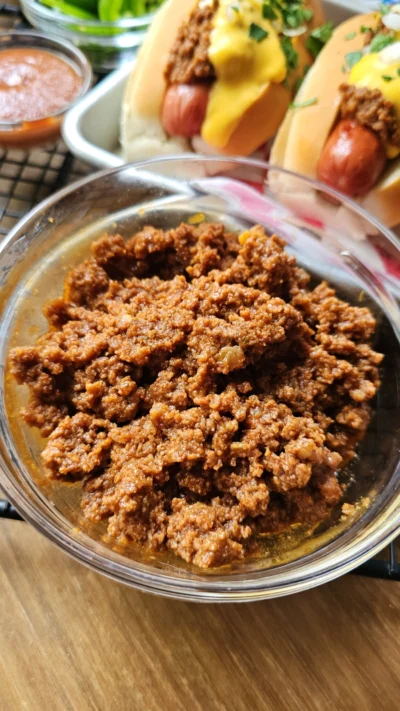 Easy Hot Dog Chili