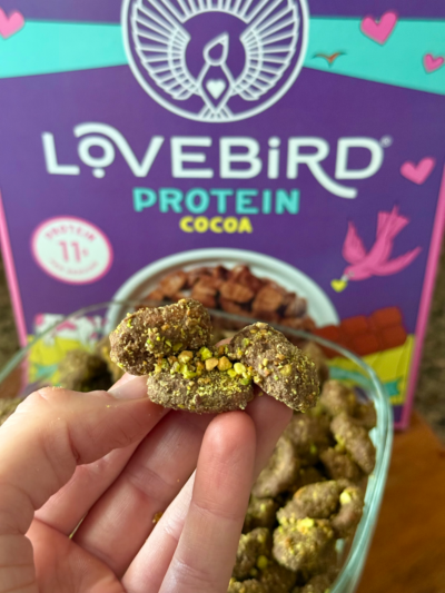 streusel protein puppy chow