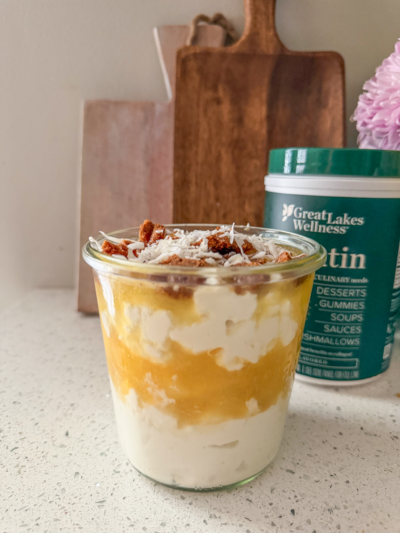 Pina Colada Protein Pudding