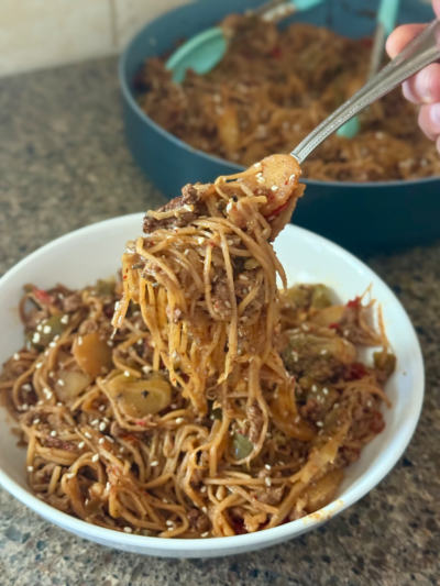 yakisoba skillet