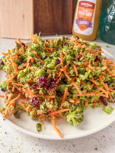 Honey Mustard Broccoli Salad