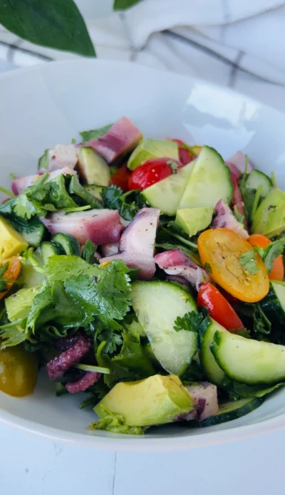 Summer Octopus Ceviche