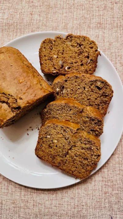 Low Sugar Banana Bread