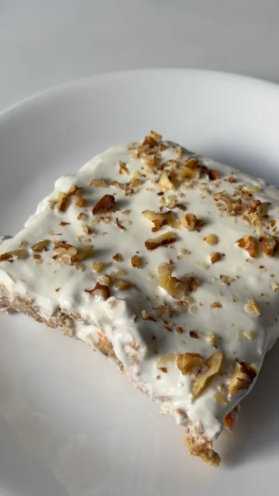 Carrot Cake Baked Oats