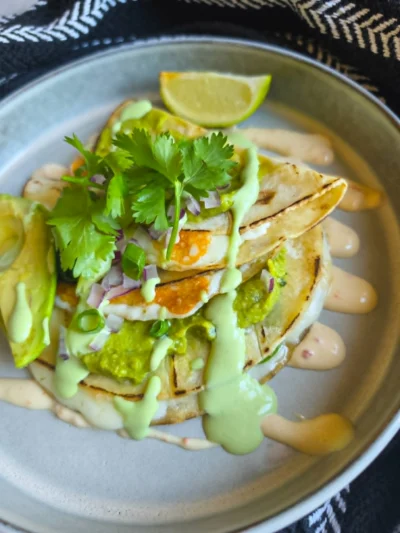 Oaxaca Cheese & Jalapeno Quesadillas