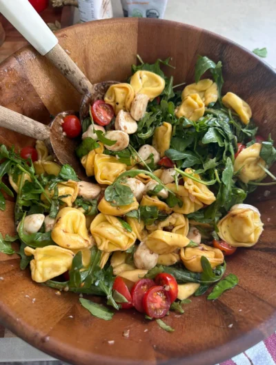 Tortellini Caprese Pasta Salad