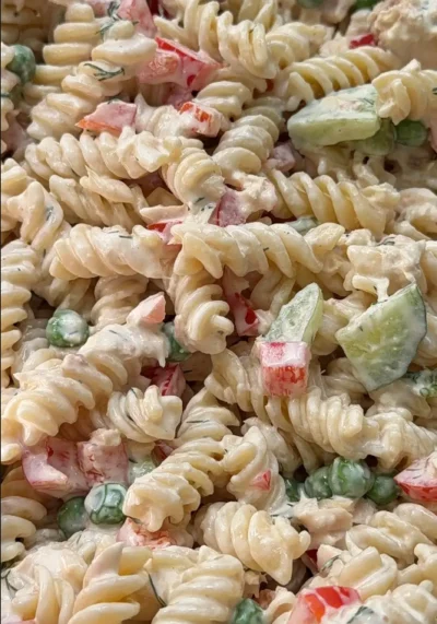 Healthy High Protein Tuna Pasta Salad