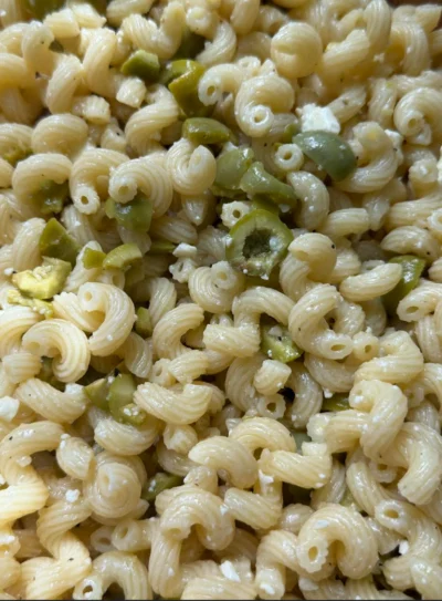 Dirty Martini Pasta Salad