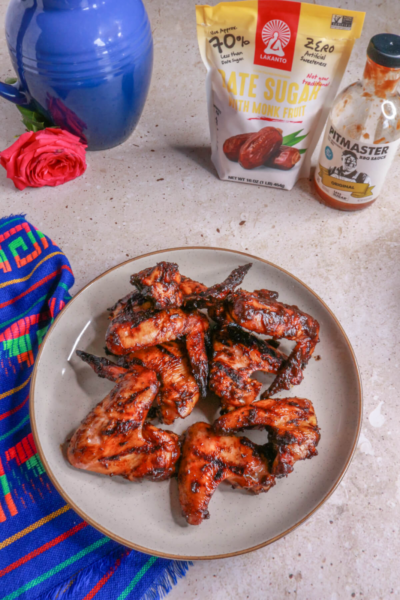 Smoky Tamarind Chipotle Chicken Wings