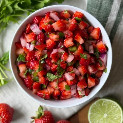 Strawberry Jalapeño Salsa
