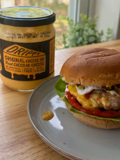 Easy Cheese-Stuffed Burger