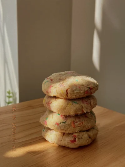 Gluten Free Funfetti Cookies