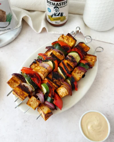 BBQ Tofu Skewers