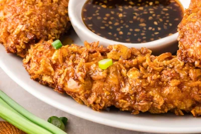 Air Fryer Honey Garlic Chicken Tenders