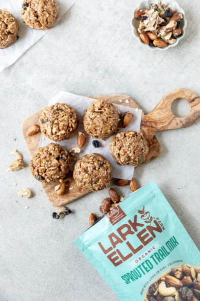 Healthy No-bake Trail Mix Snack Cookies