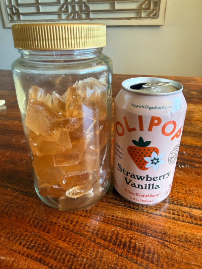 2 Ingredient Strawberry Vanilla Gummies