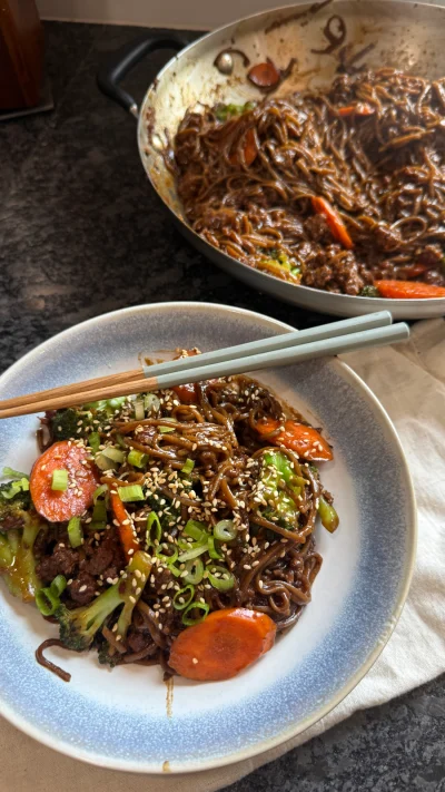 Beef and Noodle Stir Fry