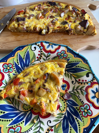 Sweet Potato Frittata (paleo, GF)