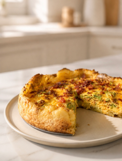 Potato Crust Quiche