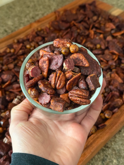chipotle bbq protein snack mix