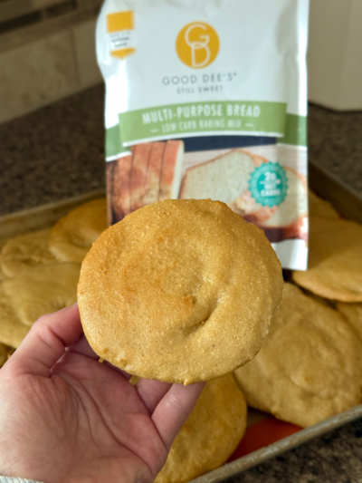 mini protein flatbreads
