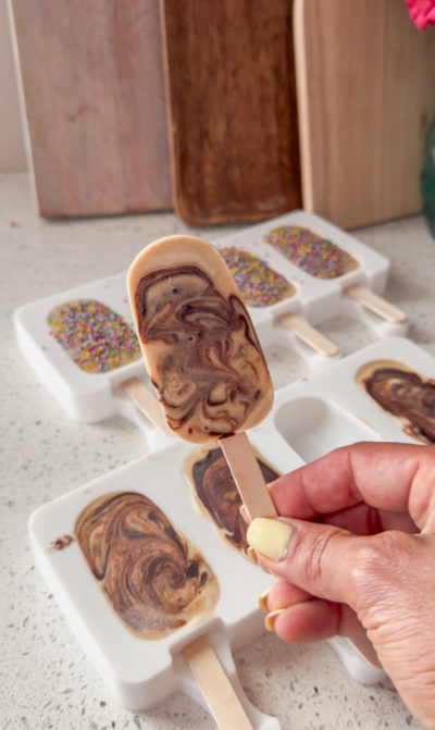 Cottage Cheese “Popsicles”