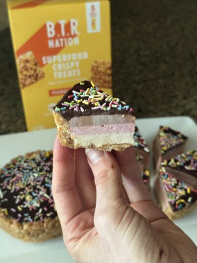 neapolitan ice-cream pie