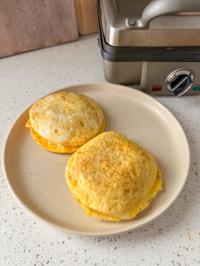 3 Ingredient Breakfast Sandwiches