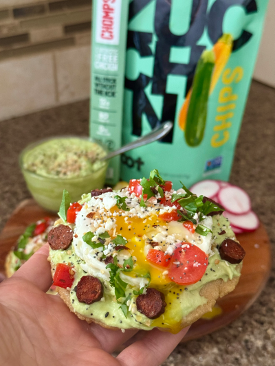 avocado toast flatbread