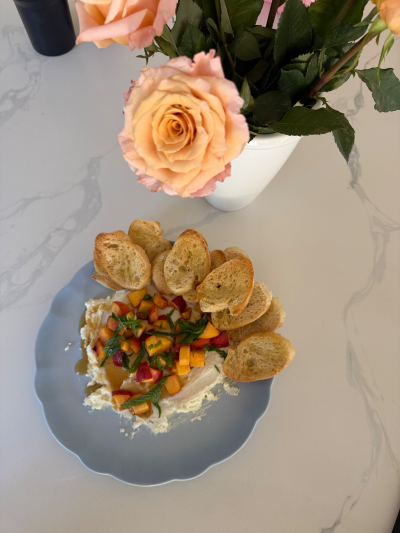 Summer Peach Dip