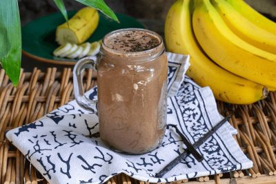 Teeccino Banana Carob Smoothie