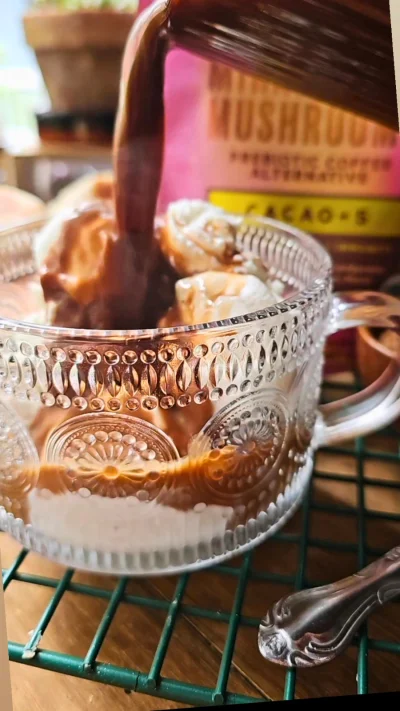 Miraculous Mushroom Cacao  Affogato