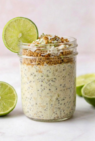 Coconut Lime Overnight Oats