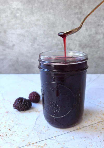 Blackberry Cinnamon Simple Syrup