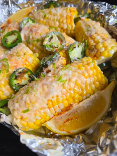 Buttery Elote Style Corn