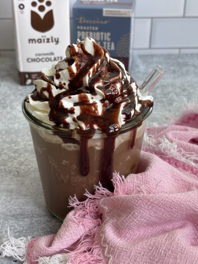 Chocolate Corn Milk Frappe