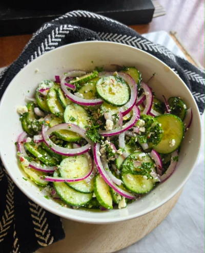Cucumber Feta Salad
