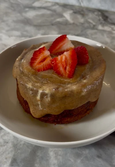 Sticky Date Baked Oats