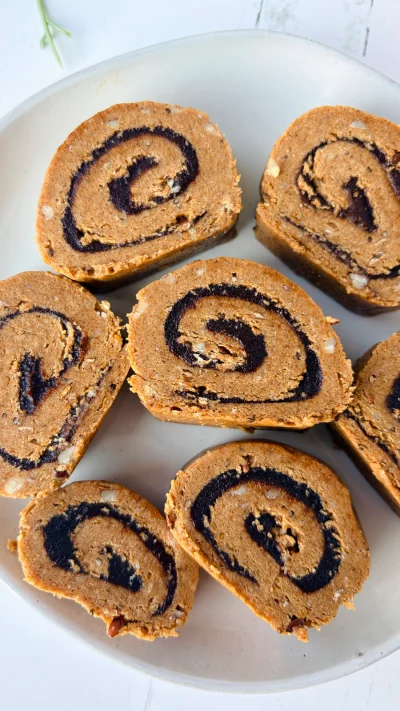 Pumpkin Spice Cinnamon Rolls (no bake/ gluten & dairy free)