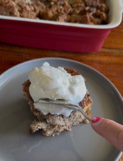 High Protein Overnight French Toast Casserole