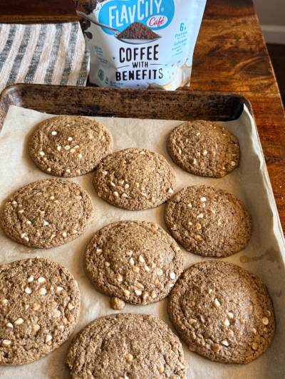Coffee Chocolate Chip Cookies Gluten-Free