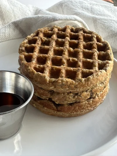 Gluten-Free Oat Waffles