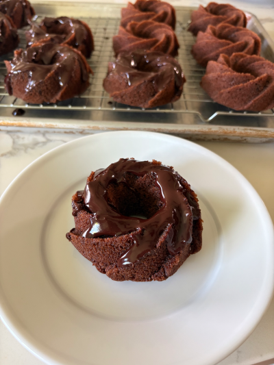 Rich Chocolate Bundt Cake (gluten free)