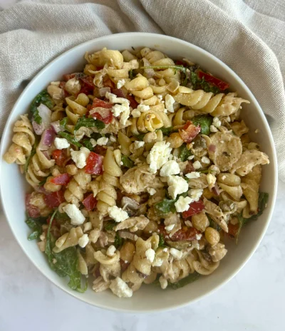 Honey Mustard Pasta Salad