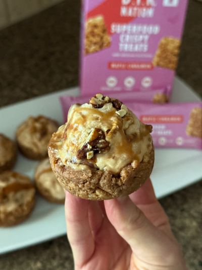 salted caramel praline pecan ice-cream